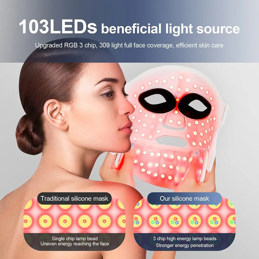 ThryveHouse Red Light Therapy Mask with Neck